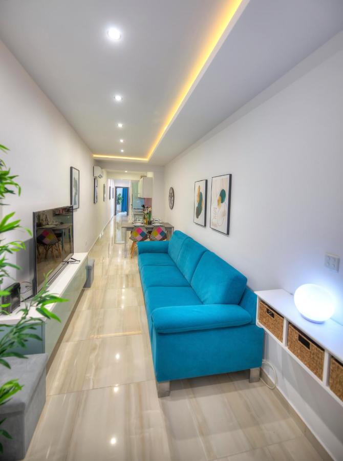 Modern And Bright 2bedroom With Terrace Sard1-1 San Ġiljan
